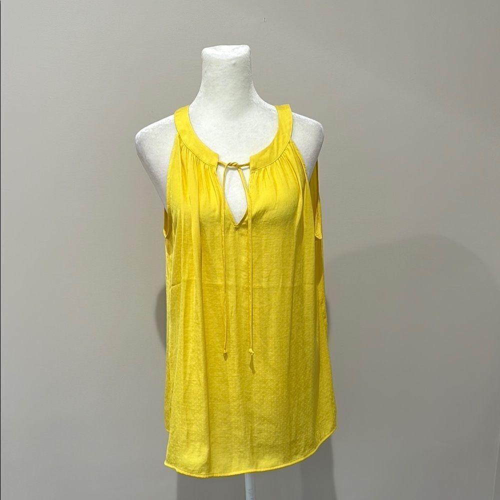 Cabi Sunshine Yellow Sleeveless Women's Cami Top Size M